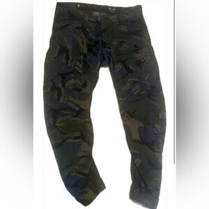 G-Star Green and Blue Camouflage jogger Pants